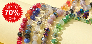 Electroplate Glass Beads Up To 70% OFF
